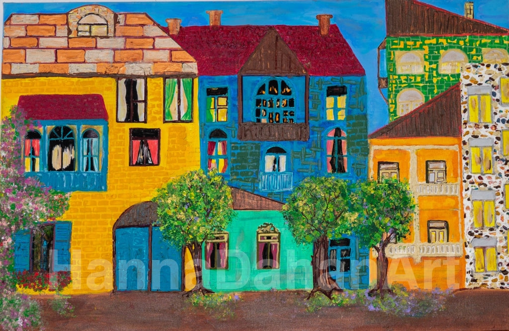 An Old Neighbourhood Bespoke Art