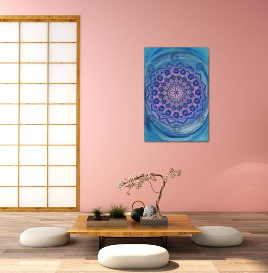 Blue Mandala Bespoke Art