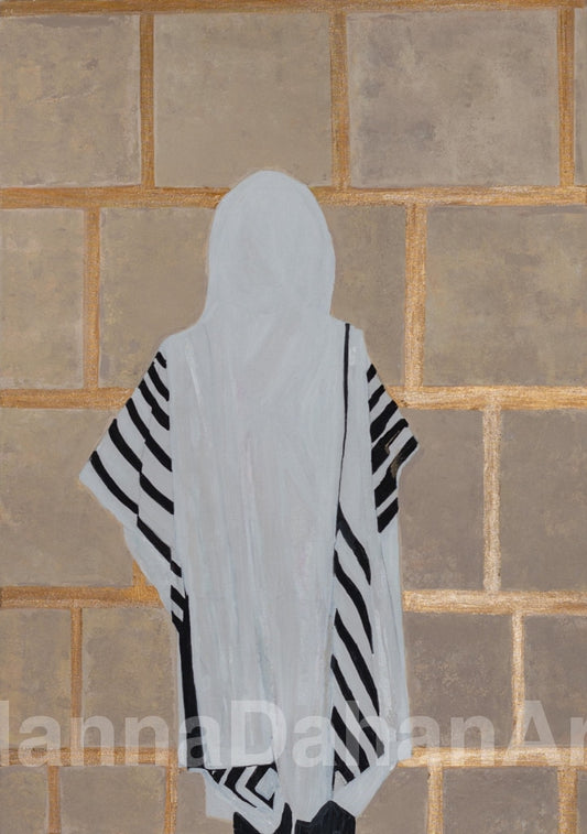 Prayer At The Kotel Bespoke Art